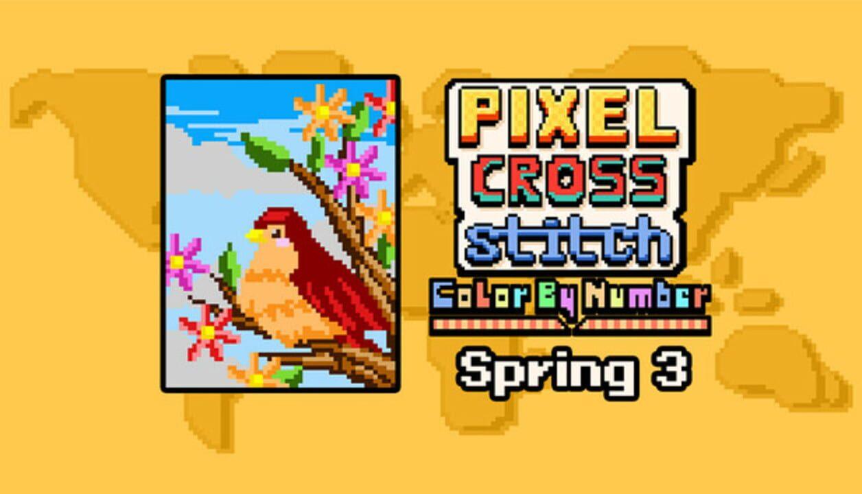 Pixel Cross Stitch: Spring Pack 3