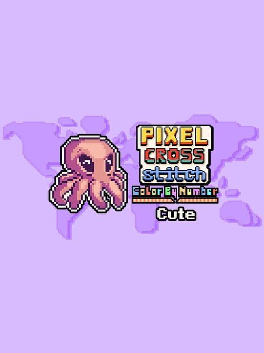 Pixel Cross Stitch Color by Number: Cute Pack
