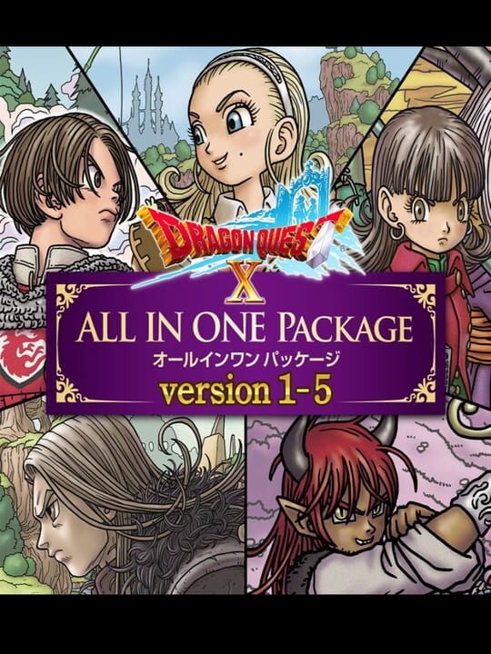 Dragon Quest X: All In One Package - Versions 1-5