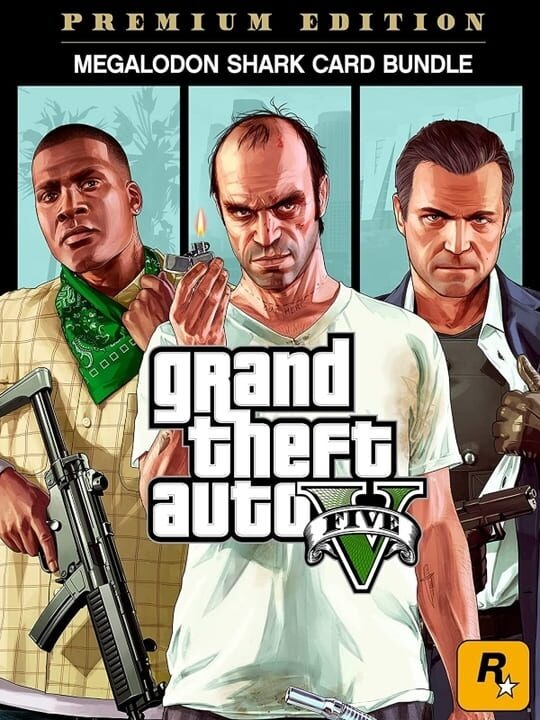 Grand Theft Auto V: Premium Edition & Megalodon Shark Card Bundle