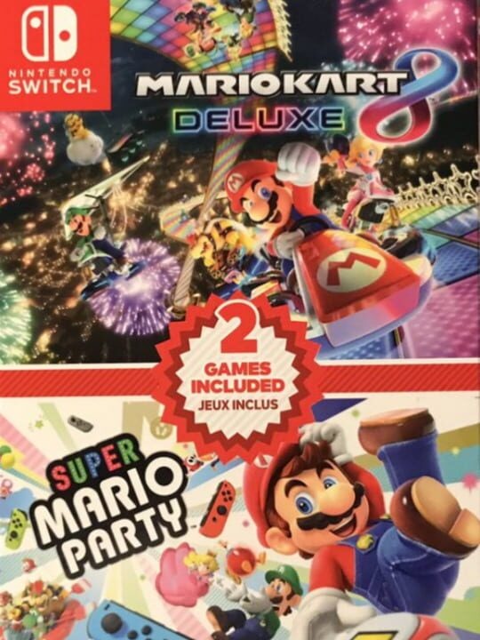 Mario Kart 8 Deluxe + Super Mario Party Double Pack