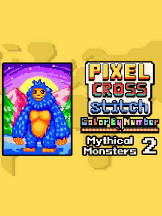 Pixel Cross Stitch: Mythical Monsters Pack 2