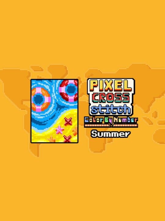 Pixel Cross Stitch: Color by Number - Summer Pack