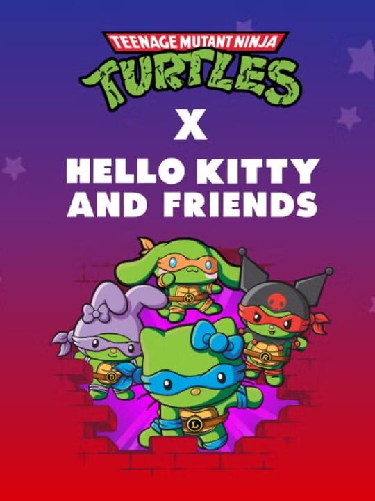Teenage Mutant Ninja Turtles x Hello Kitty and Friends