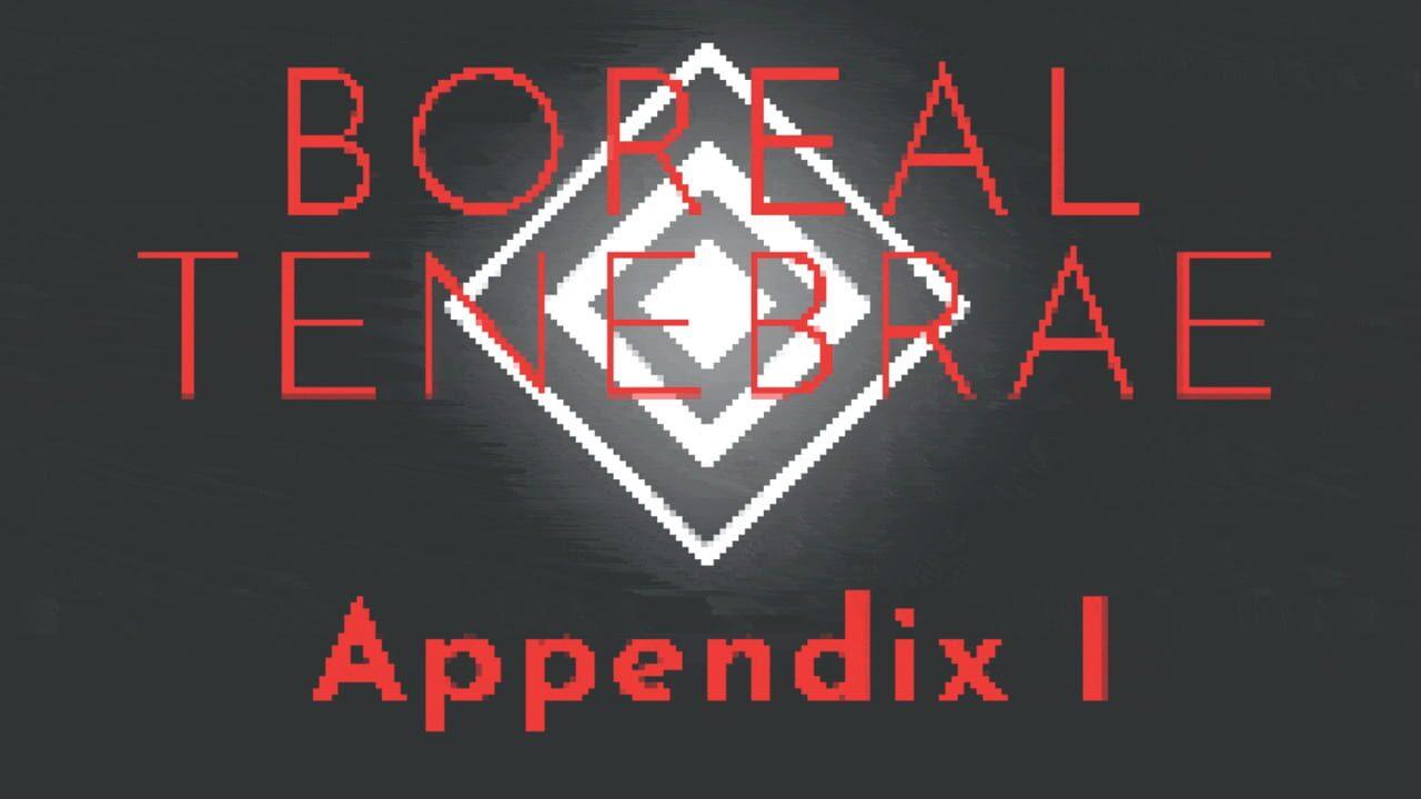 Boreal Tenebrae Appendix I
